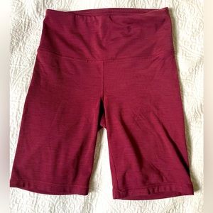 90 Degree Red Biker Shorts